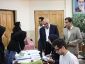گزارش تصویری بازدید ریاست دانشگاه صنعتی شاهرود  از روند ثبت نام دانشجویان  ورودی جدید  دکتری و کارشناسی ارشد